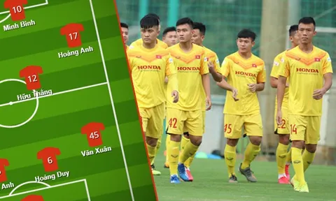 Đội hình tiêu biểu U22 Việt Nam từ danh sách 48 cầu thủ tập trung đợt 2
