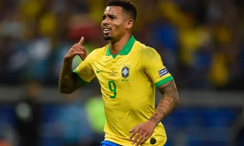 Dồn nén gần 2 năm, Gabriel Jesus 'bùng nổ' đưa Brazil vào chung kết