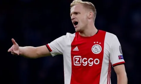 Van der Sar nói một lời, xác định rõ tương lai Van de Beek