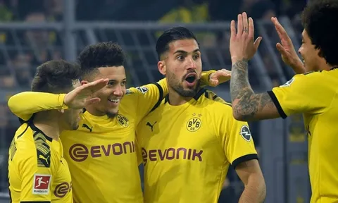 Nhờ ơn Sancho và Haaland, Dortmund san bằng kỷ lục ghi bàn gần 4 thập kỷ