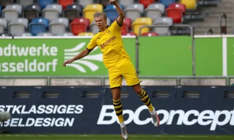 Dortmund thắng trận, NHM ca ngợi Haaland: "Một chữ ký chất lượng, người hùng của đội bóng"