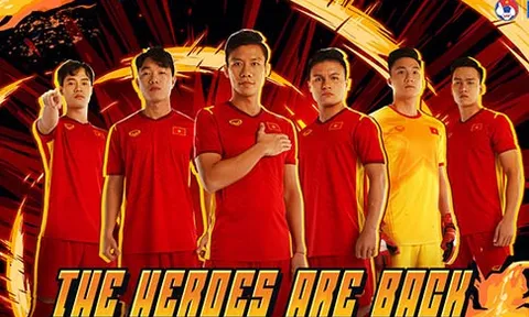 ĐT Việt Nam công bố áo đấu 2021, ra mắt đình đám chưa từng có ở châu Á
