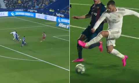 Dứt điểm nghiệp dư, Hazard khiến Real ngậm trái đắng