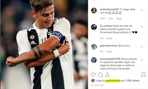 Dybala hành động khác thường, vạch trần sự thật việc chuyển đến Man Utd?