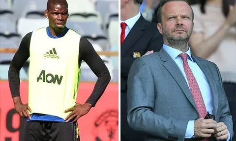 Ed Woodward là người duy nhất muốn giữ Pogba