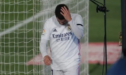 Eden Hazard rơi vào "địa ngục không lối thoát" ở Real
