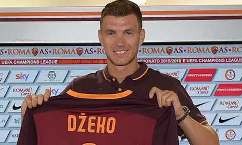 Edin Dzeko, sát thủ vừa gia hạn hợp đồng với AS Roma là ai?