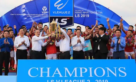 Hạng Nhất 2019 hạ màn: HL Hà Tĩnh vô đối, "tân binh" xuống hạng