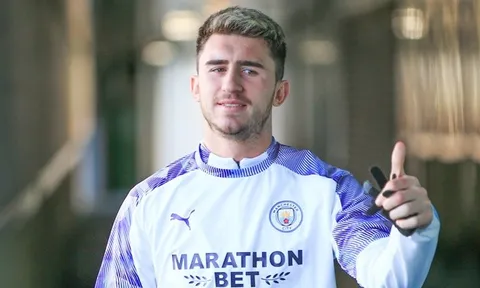 Laporte nghỉ 3 tuần, vắng mặt ở derby Manchester
