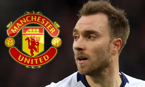 Eriksen lập lời hứa bất khả bội, định đoạt phi vụ gia nhập Man Utd