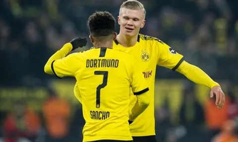 Erling Haaland lên tiếng 'xát muối' Man Utd khi Sancho ở lại Dortmund
