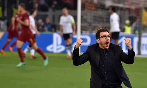 Eusebio Di Francesco và những năm tháng không thể quên với AS Roma