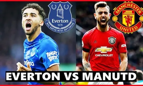 Everton - Man United: Thời cơ và thách thức cho Quỷ đỏ