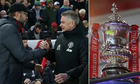 CHÍNH THỨC! Bốc thăm FA Cup, Man United đại chiến cùng Liverpool