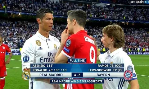 Fan Ronaldo hả hê so sánh màn trình diễn của CR7 và M10 trước Bayern Munich