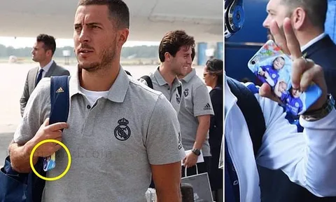 Hình ảnh mới nhất của Hazard khiến trái tim CĐV Chelsea tan nát