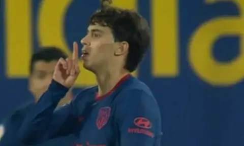Felix nổi loạn ngay sau khi ghi bàn, Simeone chốt luôn 1 câu