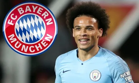 France Football xác nhận, Bayern tiến sát Sane với mức phí chấn động