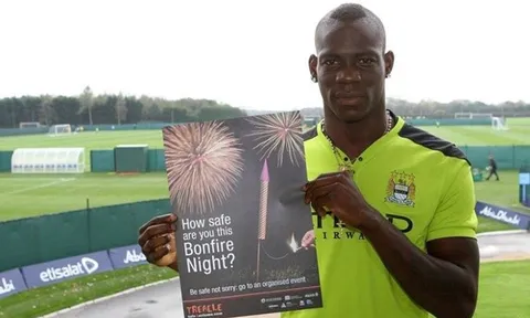 Gã trai hư Mario Balotelli và những trò hề 'khó đỡ'