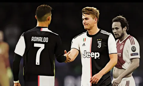 Gạt Ronaldo, De Ligt chỉ người khiến anh từ chối M.U để tới Juve
