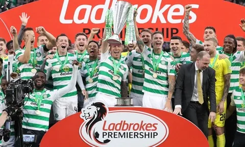 CHÍNH THỨC: Celtic vô địch Scottish Premiership 2019 - 2020