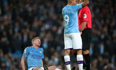 XONG! Man City đón cú sốc từ De Bruyne trước trận đấu định đoạt ngôi đầu NHA