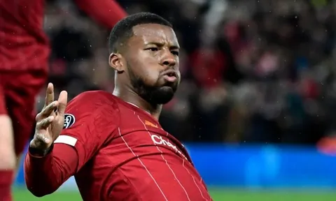 Georginio Wijnaldum với tương lai bỏ ngỏ tại Liverpool