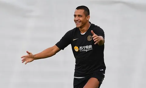 Alexis Sanchez báo tin vui cho Inter trước trận chung kết Europa League