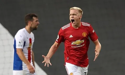 Chạm trán Palace, Man Utd sẽ hưởng lợi rất nhiều từ Van de Beek