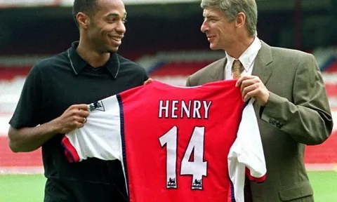 Thierry Henry lý giải vì sao chọn số áo 14 ở Arsenal