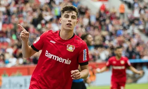 Ghi 1 bàn, kỷ lục điền tên Havertz trong sử sách Bundesliga