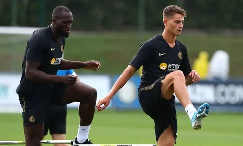 Ghi bàn cho Inter Milan và đây là tâm trạng của Lukaku