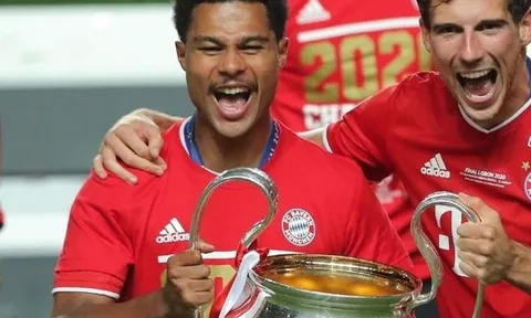 Gnabry vô địch Champions League, Arsenal lập tức phá vỡ im lặng