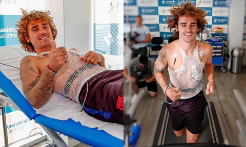 Griezmann tới Barca kiểm tra y tế, Messi thì ở nơi nao?