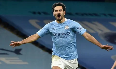 Gundogan quá "mắn" bàn thắng, ngay cả Salah cũng không sánh bằng