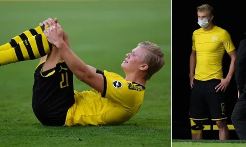 Haaland đem đến hung tin cho Dortmund