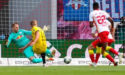 Haaland nổ súng trong cái nhìn bất lực của Werner, Dortmund hạ đẹp Leipzig trên sân khách