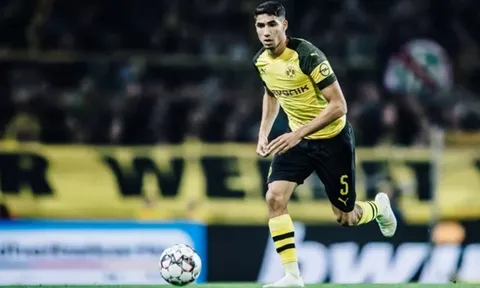 Hakimi đã sẵn sàng trở thành hậu vệ cánh hay nhất Bundesliga?
