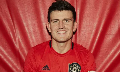 Harry Maguire ở đâu so với 4 trung vệ còn lại của Man United?