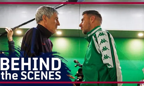 Hậu trường: Betis 2-3 Barcelona