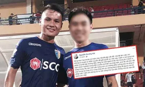 Hé lộ danh tính "người anh" của Quang Hải trong tin nhắn bị hack