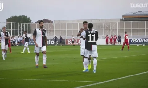 Highlights: Juventus 4-0 Novara (Giao hữu)