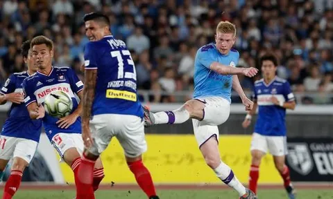 Highlights: Yokohama FM 1-3 Manchester City (Giao hữu)