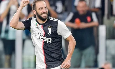 Higuain nói lời xúc động sau chiến thắng nghẹt thở của Juventus