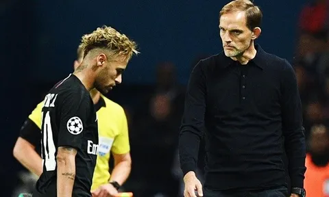 HLV Thomas Tuchel: "Có lẽ không có tin nào là tin tốt về Neymar"
