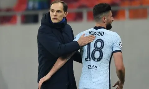 HLV Tuchel khen Giroud như cầu thủ 20 tuổi