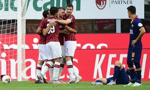 HLV vui mừng vì cuối cùng Milan cũng đánh bại một đội bóng lớn