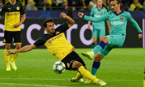 Hòa đáng tiếc trước Barca, "đá tảng" Dortmund khẳng định 1 sự thật
