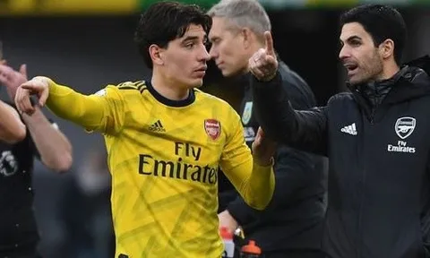 Hòa thất vọng, Arteta và Bellerin đồng loạt nhớ 1 sao Arsenal