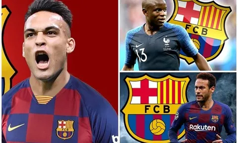 Hoàn tất 4 "bom tấn", đội hình Barca mùa tới khủng như thế nào?